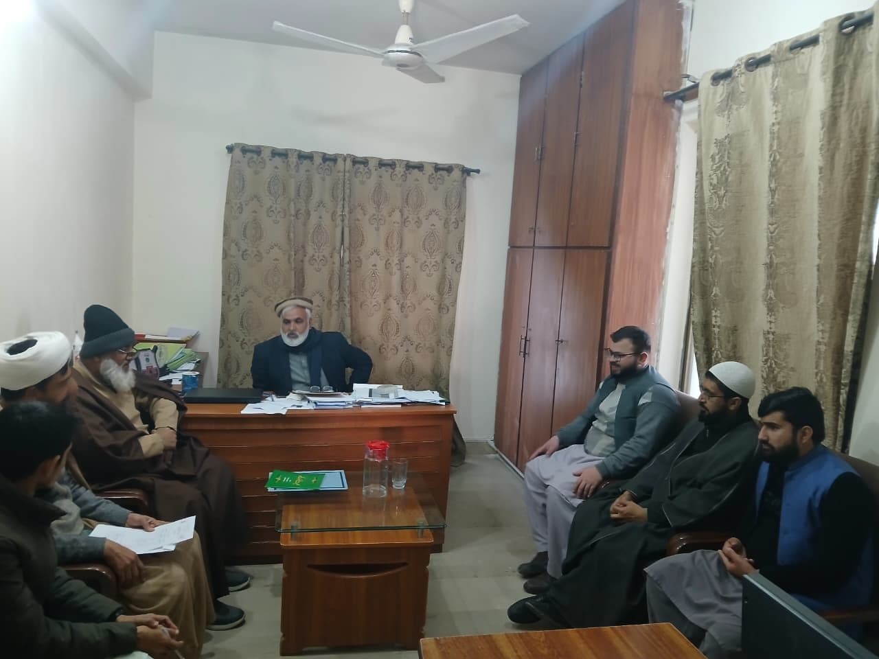 مجمع المدارس  کے انتظامی ڈھانچے کا اجلاس 